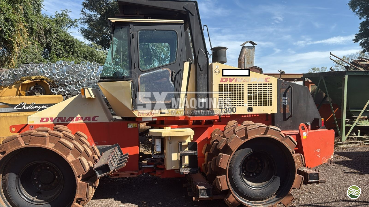 ROLO COMPACTADOR DYNAPAC CT300 5X Máquinas  CAMPO GRANDE MATO GROSSO DO SUL MS