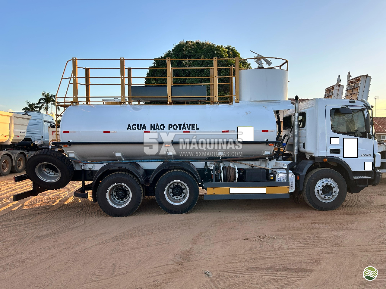 CAMINHAO MERCEDES-BENZ MB 2730 Tanque Pipa Truck 6x4 5X Máquinas  CAMPO GRANDE MATO GROSSO DO SUL MS