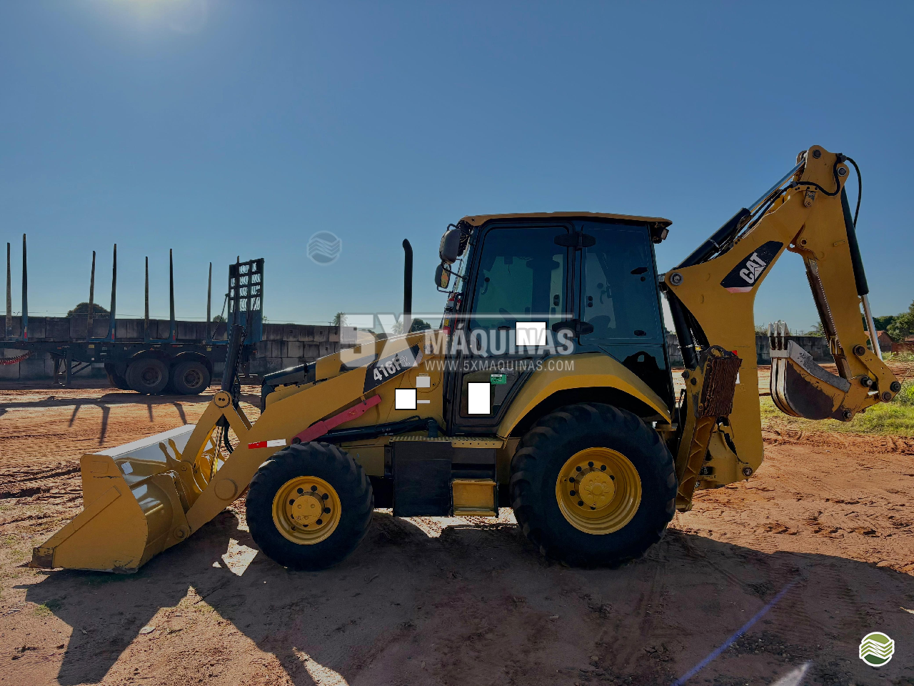 RETRO ESCAVADEIRA CATERPILLAR 416F2 Tração 4x4 5X Máquinas  CAMPO GRANDE MATO GROSSO DO SUL MS
