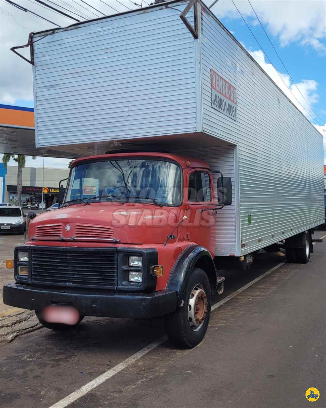 CAMINHAO MERCEDES-BENZ MB 1513 Baú Furgão Toco 4x2 Estofados Stabulis UMUARAMA PARANÁ PR