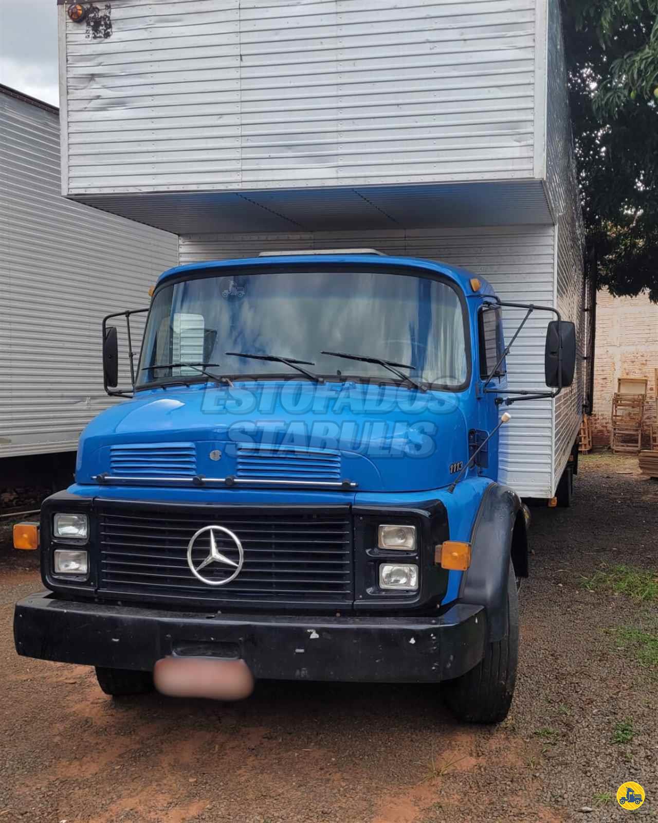 CAMINHAO MERCEDES-BENZ MB 1113 Baú Furgão Truck 6x2 Estofados Stabulis UMUARAMA PARANÁ PR
