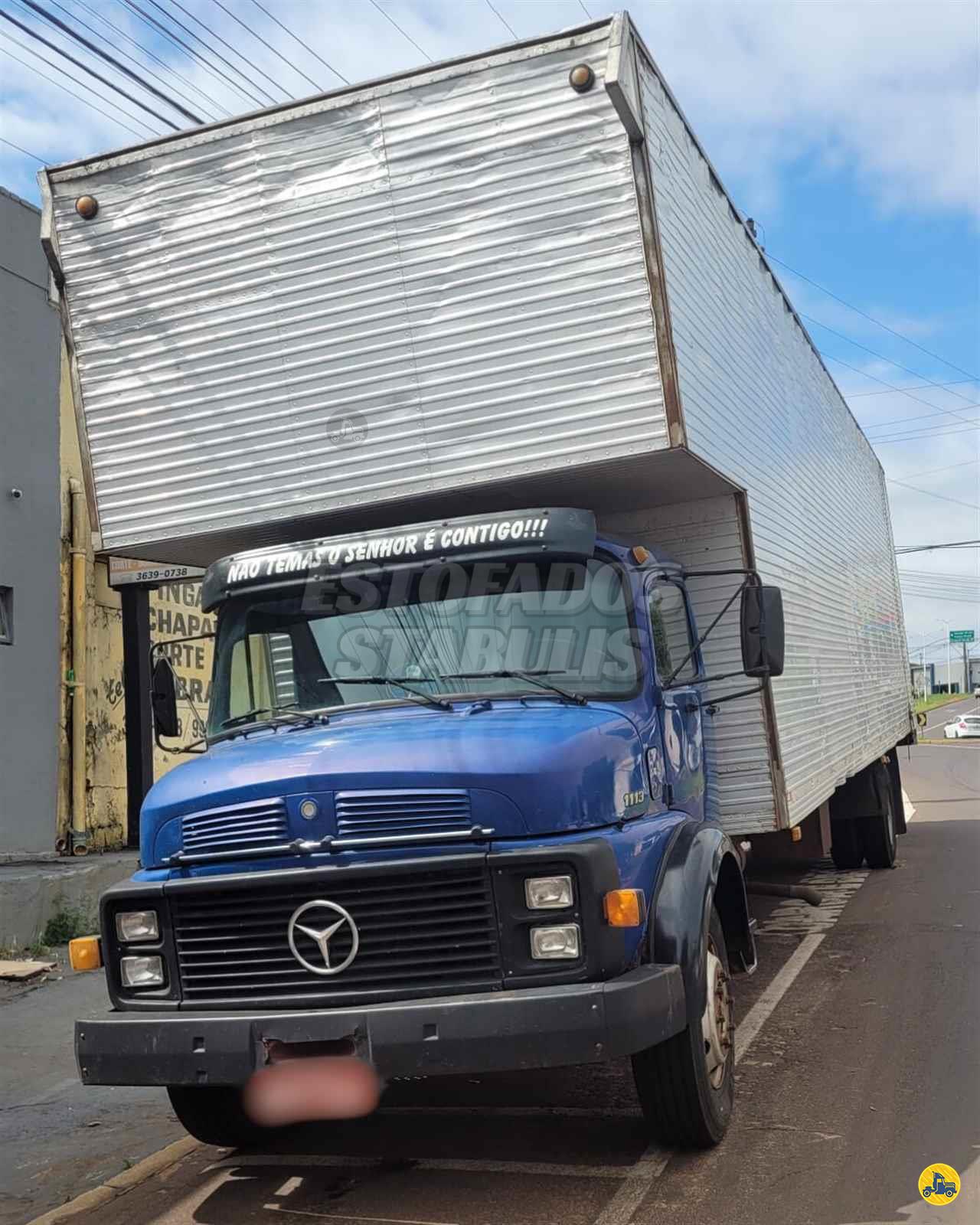 CAMINHAO MERCEDES-BENZ MB 1113 Baú Furgão Toco 4x2 Estofados Stabulis UMUARAMA PARANÁ PR