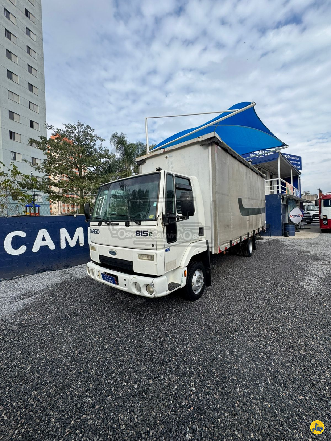 CAMINHAO FORD CARGO 815 Baú Sider Cavalo 4x2 Osmani Caminhões SAO BERNARDO DO CAMPO SÃO PAULO SP