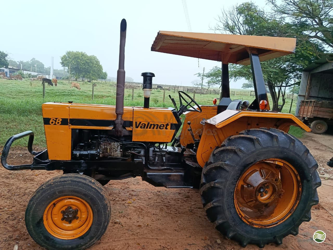 TRATOR VALMET VALMET 68 Tração 4x2 MS Máquinas Agrícolas DOURADOS MATO GROSSO DO SUL MS