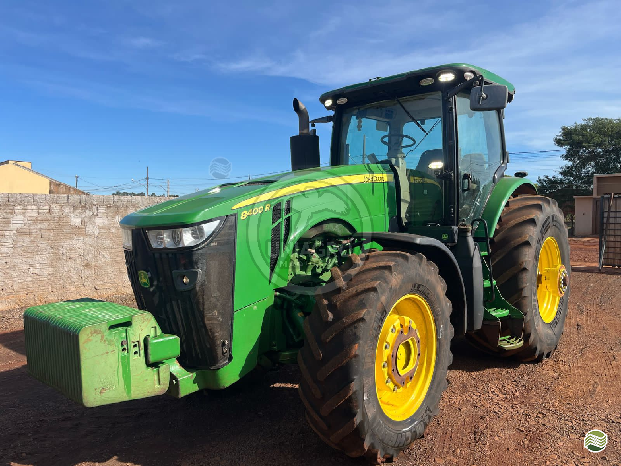 TRATOR JOHN DEERE JOHN DEERE 8400R Tração 4x4 Uniagro Máquinas MOGI DAS CRUZES SÃO PAULO SP