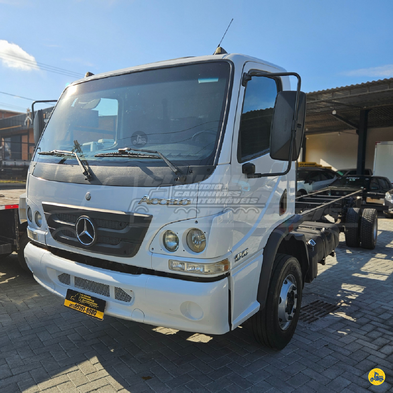 CAMINHAO MERCEDES-BENZ MB 1016 Chassis 3/4 4x2 Claudio Caminhões INDAIAL SANTA CATARINA SC