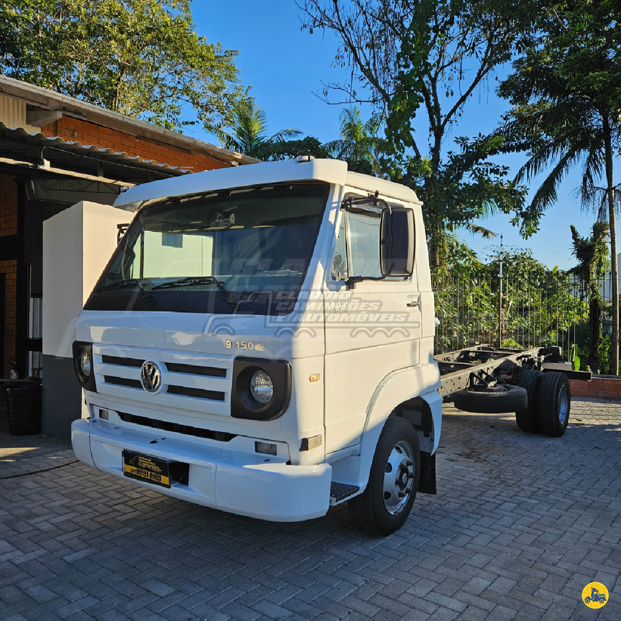CAMINHAO VOLKSWAGEN VW 9150 Chassis 3/4 4x2 Claudio Caminhões INDAIAL SANTA CATARINA SC