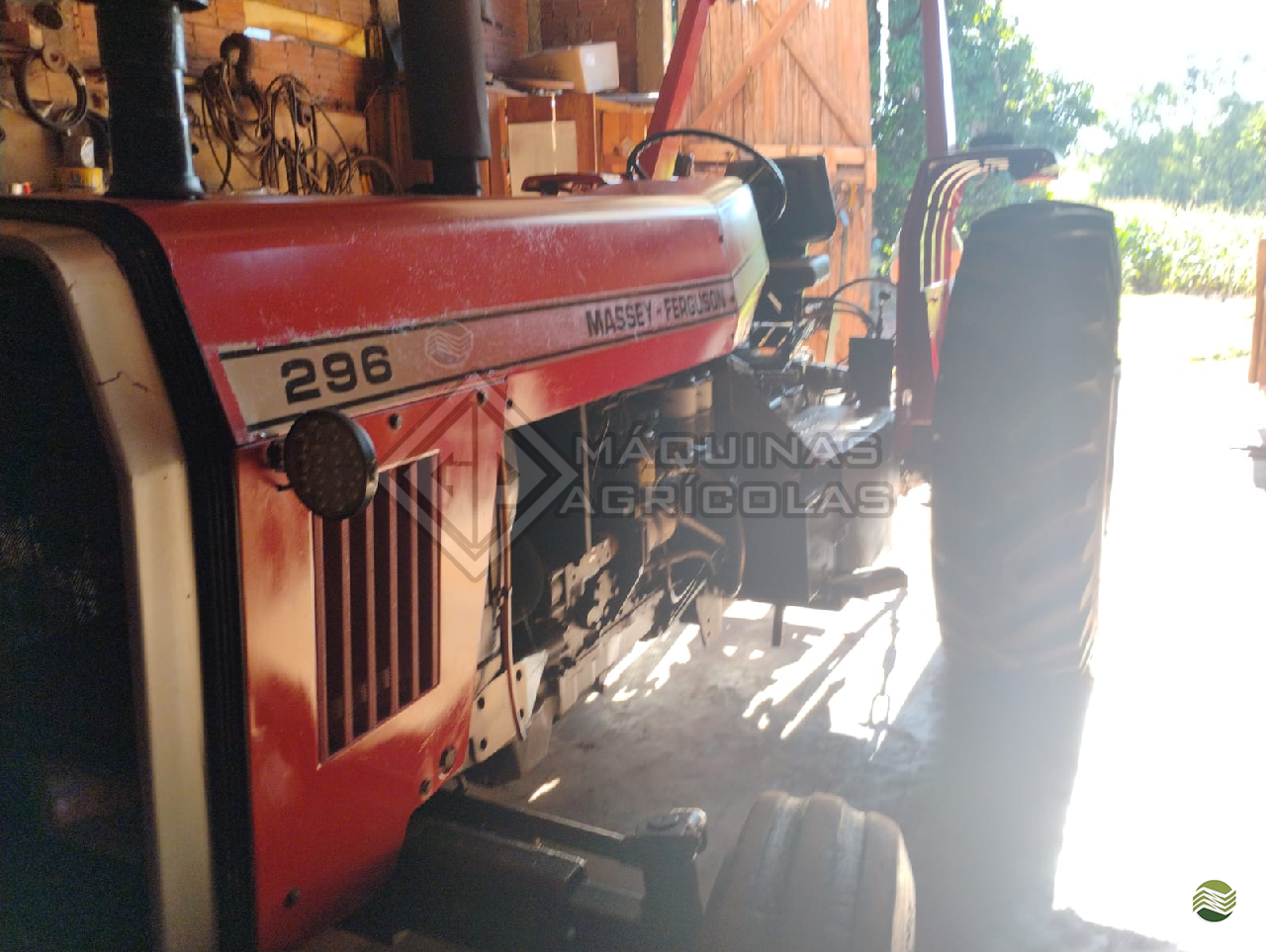 TRATOR MASSEY FERGUSON MF 296 Tração 4x2 GP Máquinas Agrícolas MARINGA PARANÁ PR