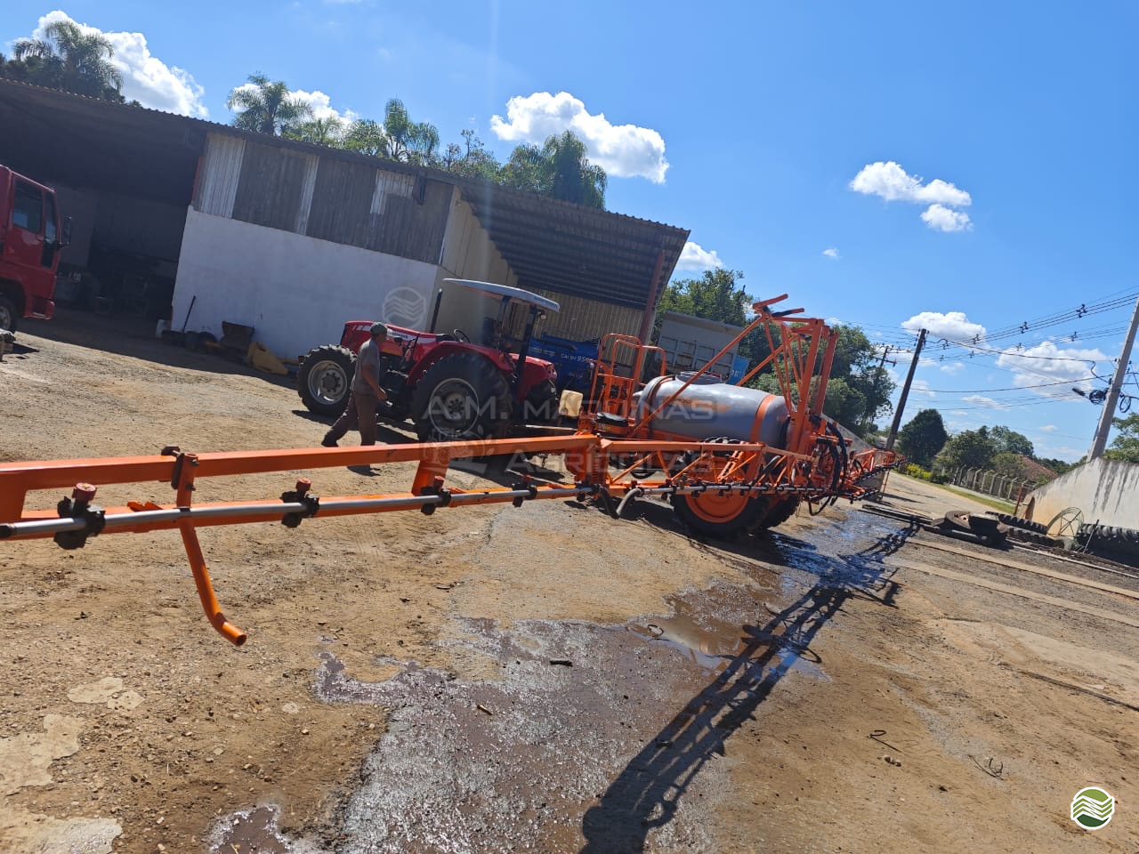 PULVERIZADOR JACTO COLUMBIA AD18 Arrasto A.M. Máquinas Agrícolas   PONTA GROSSA PARANÁ PR