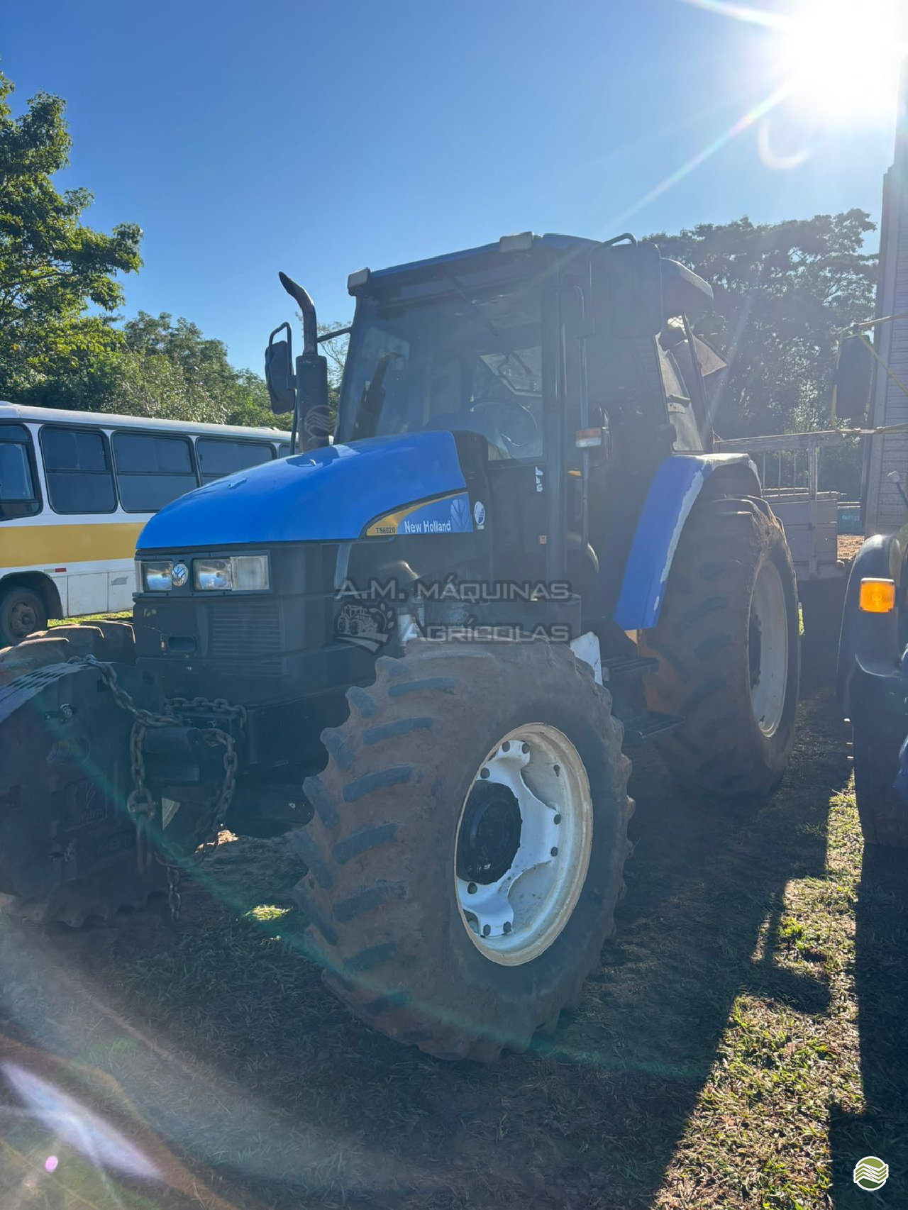 TRATOR NEW HOLLAND NEW TS 6020 Tração 4x4 A.M. Máquinas Agrícolas   PONTA GROSSA PARANÁ PR