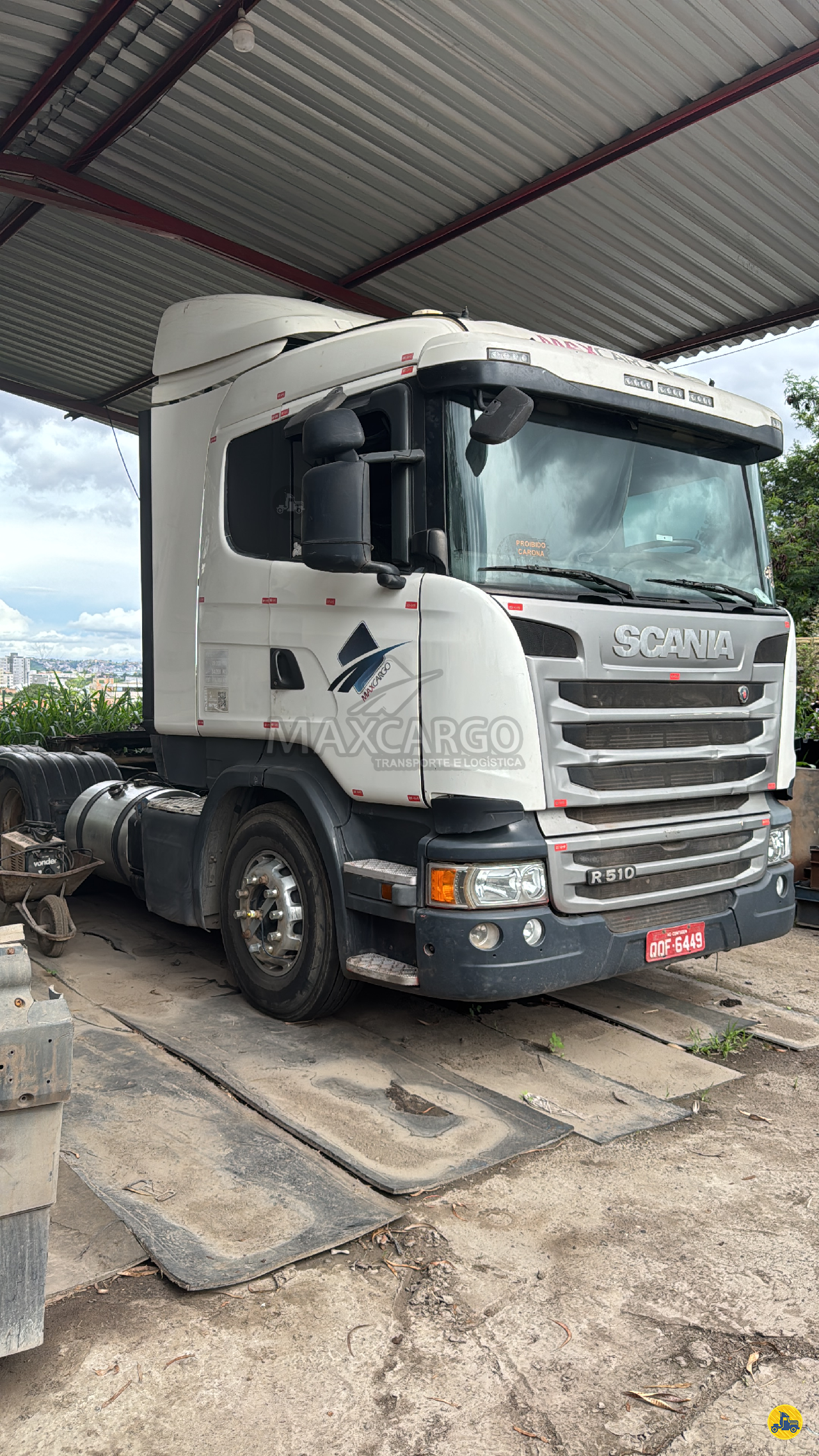 CAMINHAO SCANIA SCANIA R510 Cavalo Mecânico Cavalo 6x4 Maxcargo Transportes  CONTAGEM MINAS GERAIS MG