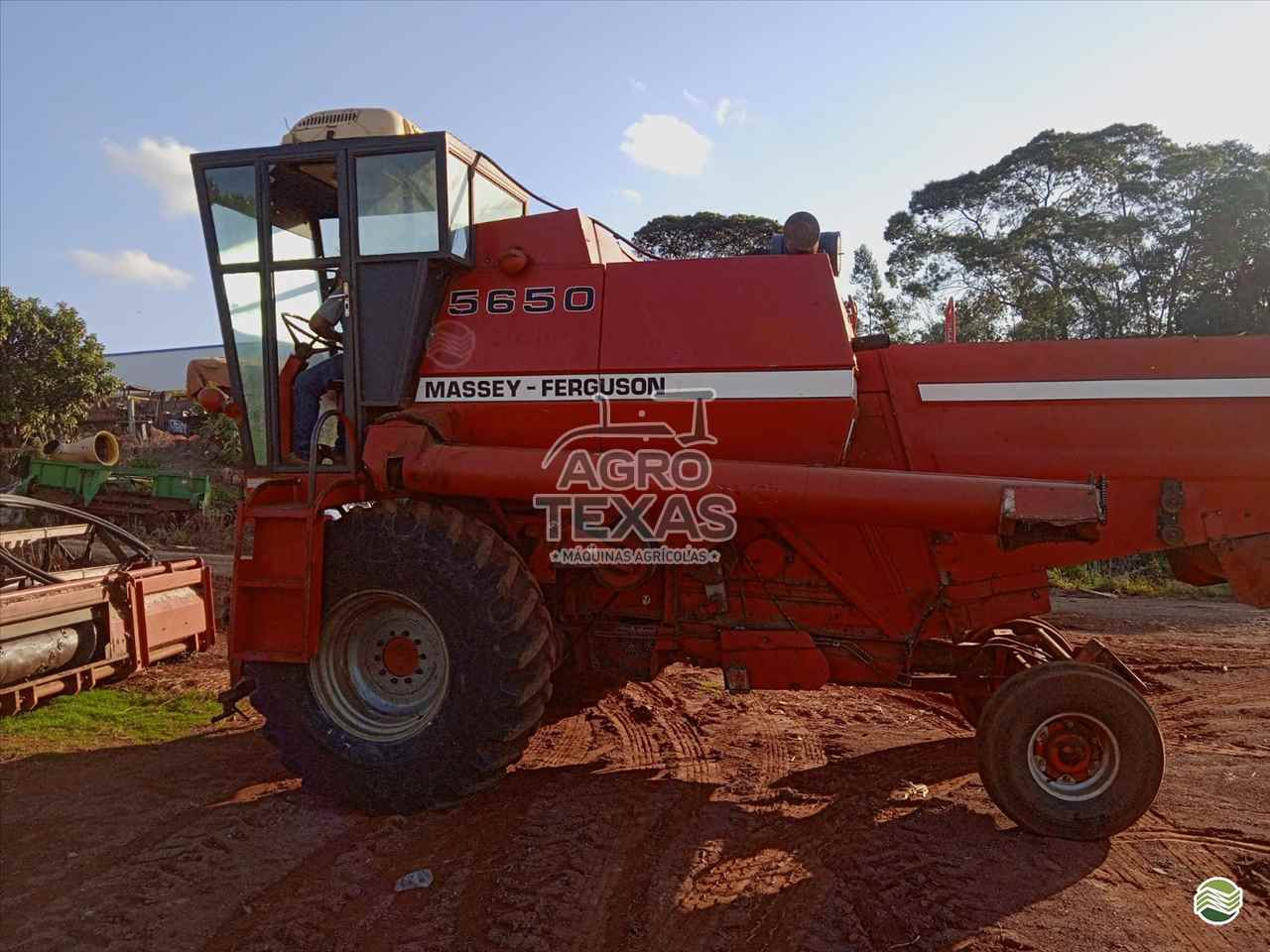 COLHEITADEIRA MASSEY FERGUSON MF 5650 Agro Texas Máquinas Agrícolas VITORINO PARANÁ PR