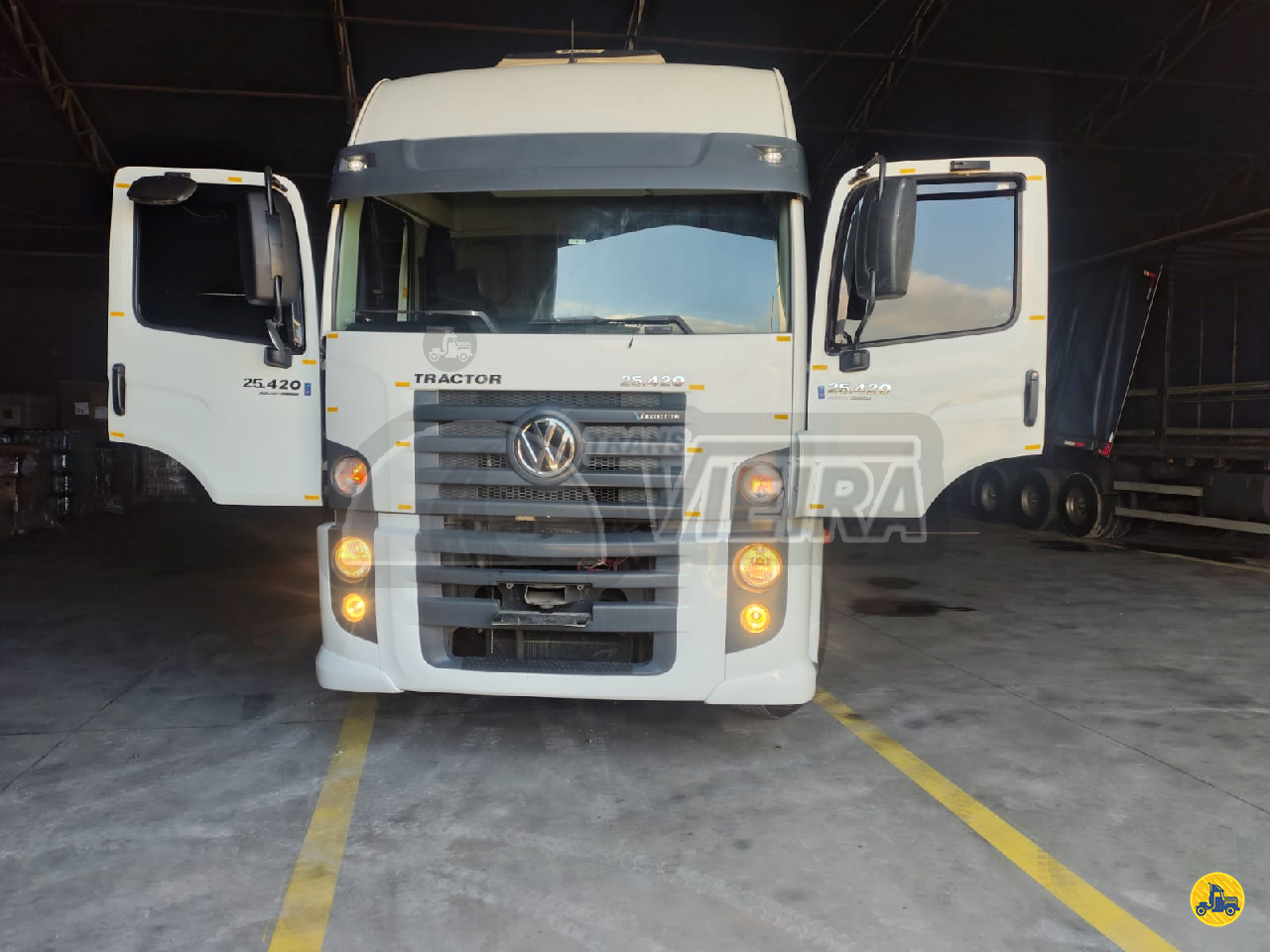 CAMINHAO VOLKSWAGEN VW 25420 Cavalo Mecânico Cavalo 6x2 Vieira Transportes  CAIEIRAS SÃO PAULO SP