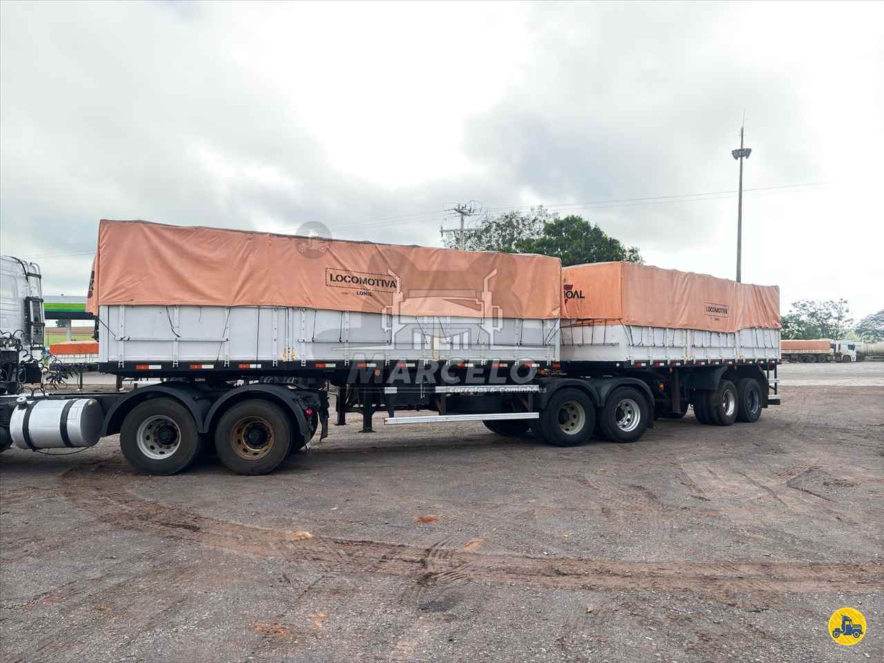 CARRETA BITREM GRANELEIRO Marcelo Carretas e Caminhões REGENTE FEIJO SÃO PAULO SP