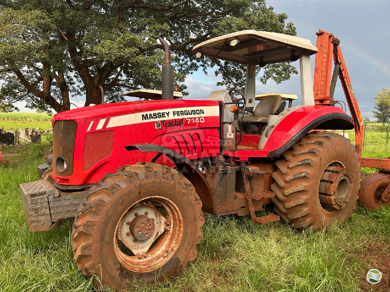TRATOR MASSEY FERGUSON MF 7140 Tração 4x4 Renato Tratores SERTAOZINHO SÃO PAULO SP
