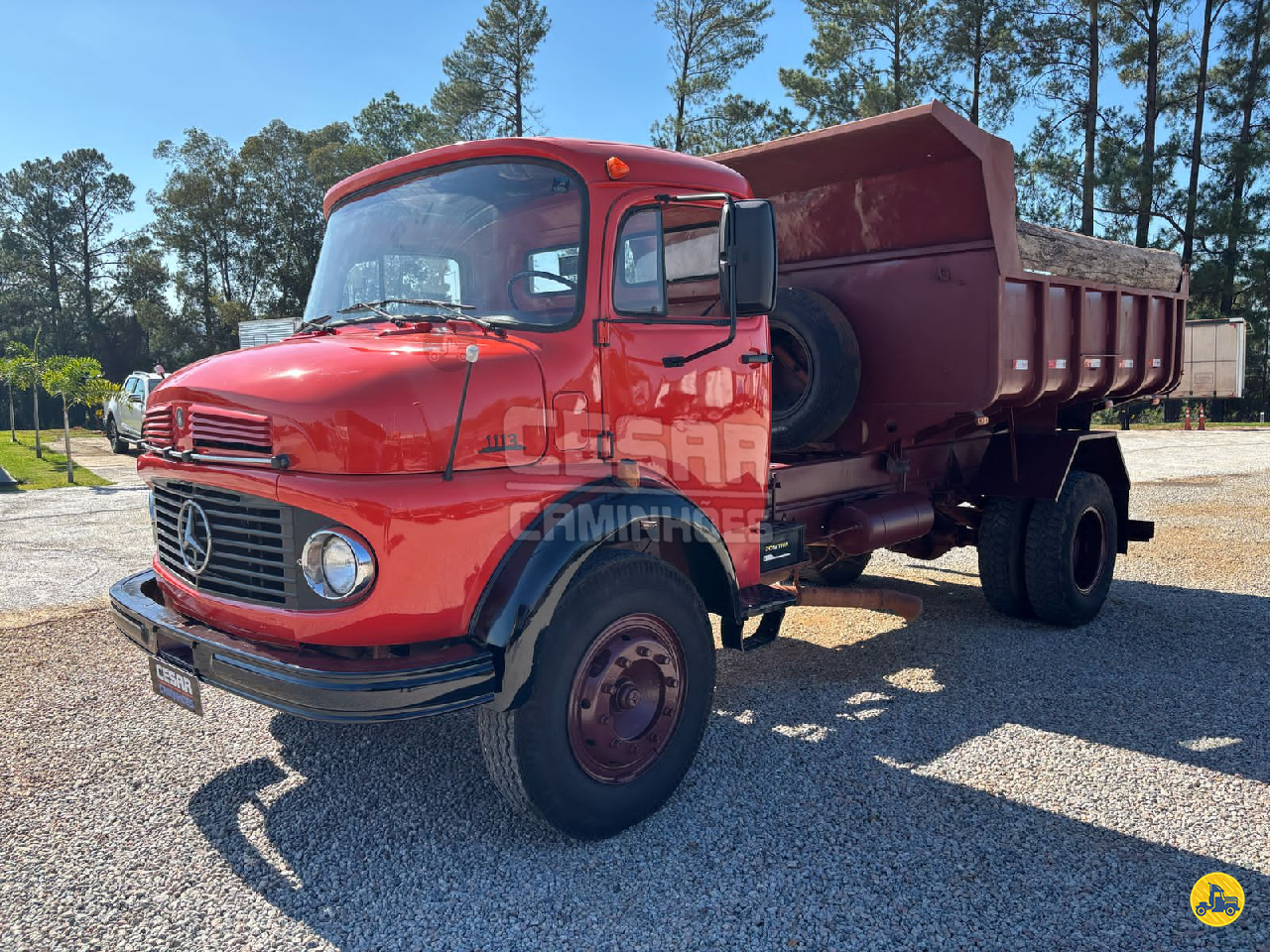 CAMINHAO MERCEDES-BENZ MB 1113 Caçamba Basculante Toco 4x2 Cesar Caminhões SAO JOAO DA BOA VISTA SÃO PAULO SP