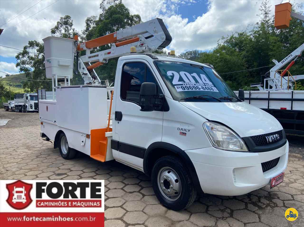 CAMINHAO IVECO DAILY 55c17 Cesto Aereo Isolado 3/4 4x2 Forte Caminhões MG JOAO MONLEVADE MINAS GERAIS MG
