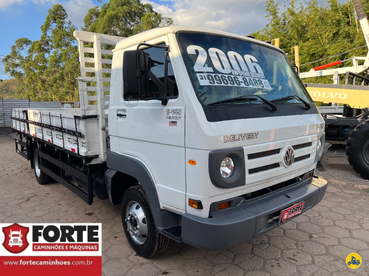 CAMINHAO VOLKSWAGEN VW 8150 Carga Seca 3/4 4x2 Forte Caminhões MG JOAO MONLEVADE MINAS GERAIS MG