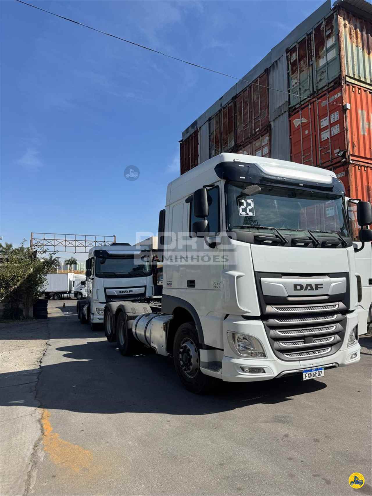 CAMINHAO DAF DAF XF FTS 480 Cavalo Mecânico Truck 6x2 Porto Caminhões GUARULHOS SÃO PAULO SP