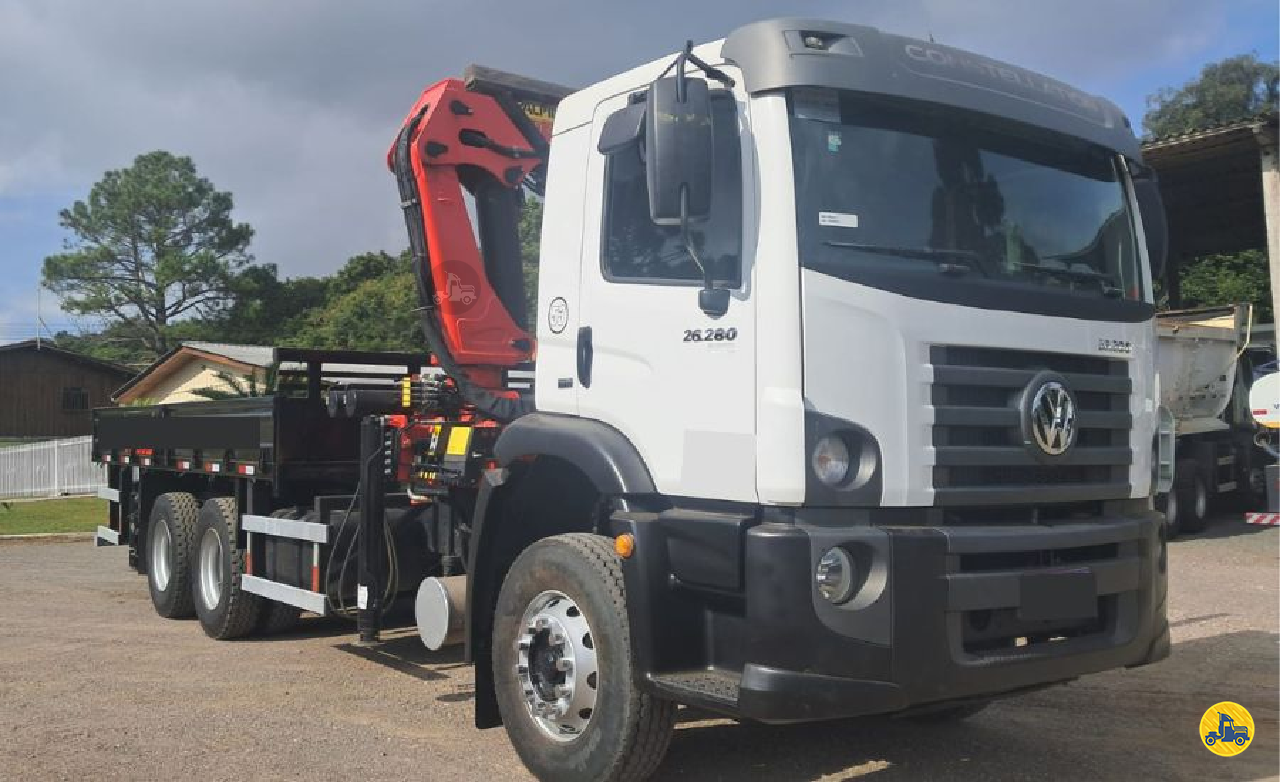 CAMINHAO VOLKSWAGEN VW 26280 Munck Traçado 6x6 Bruto Equipamentos CURITIBA PARANÁ PR