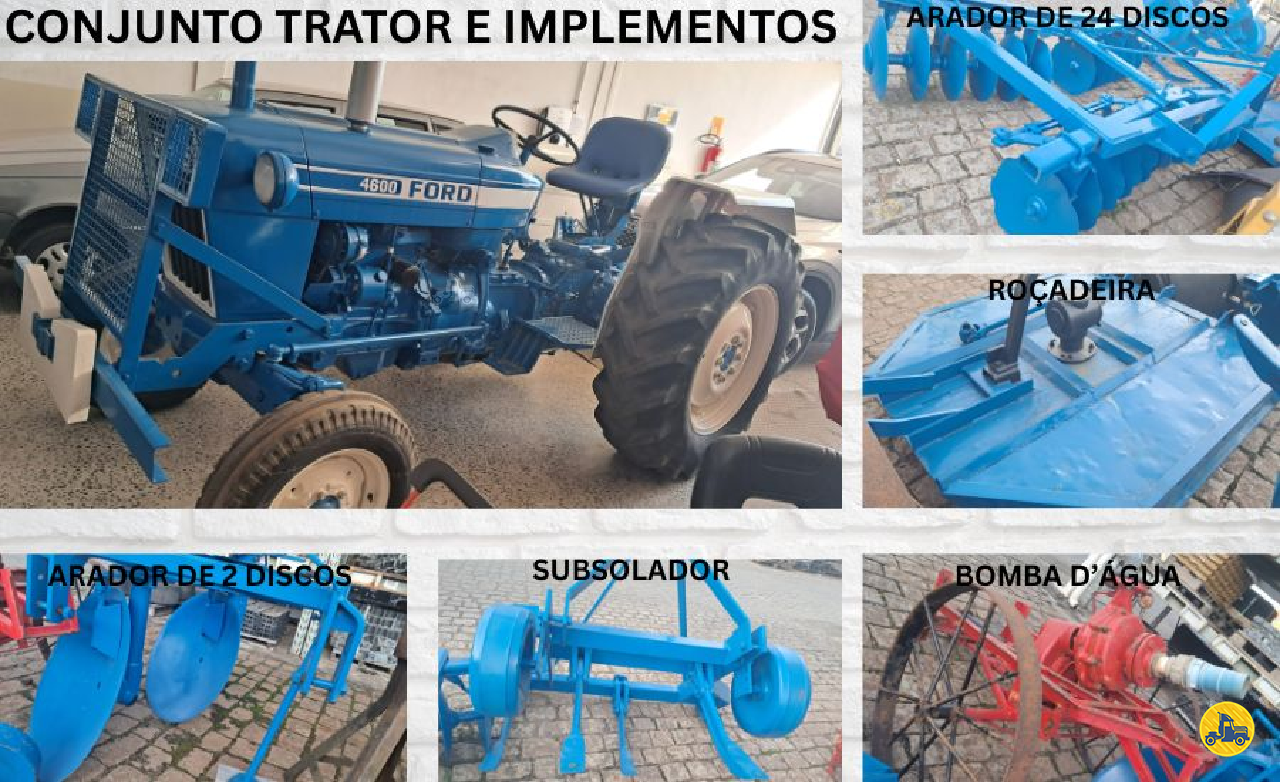 TRATOR FORD FORD 4600 Tração 4x2 Bruto Equipamentos CURITIBA PARANÁ PR
