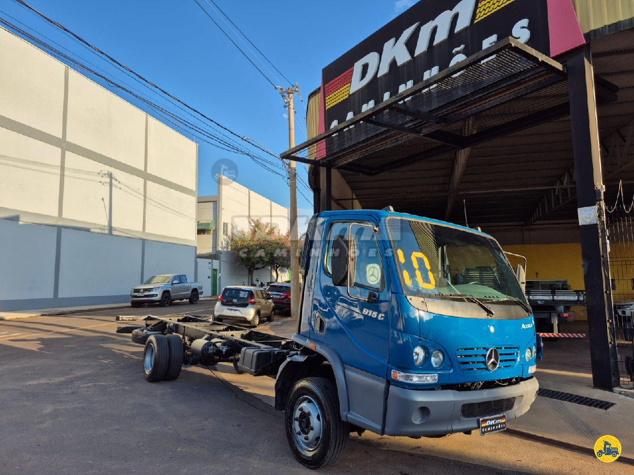 CAMINHAO MERCEDES-BENZ MB 915 Chassis 3/4 4x2 DKM Caminhões ARACATUBA SÃO PAULO SP