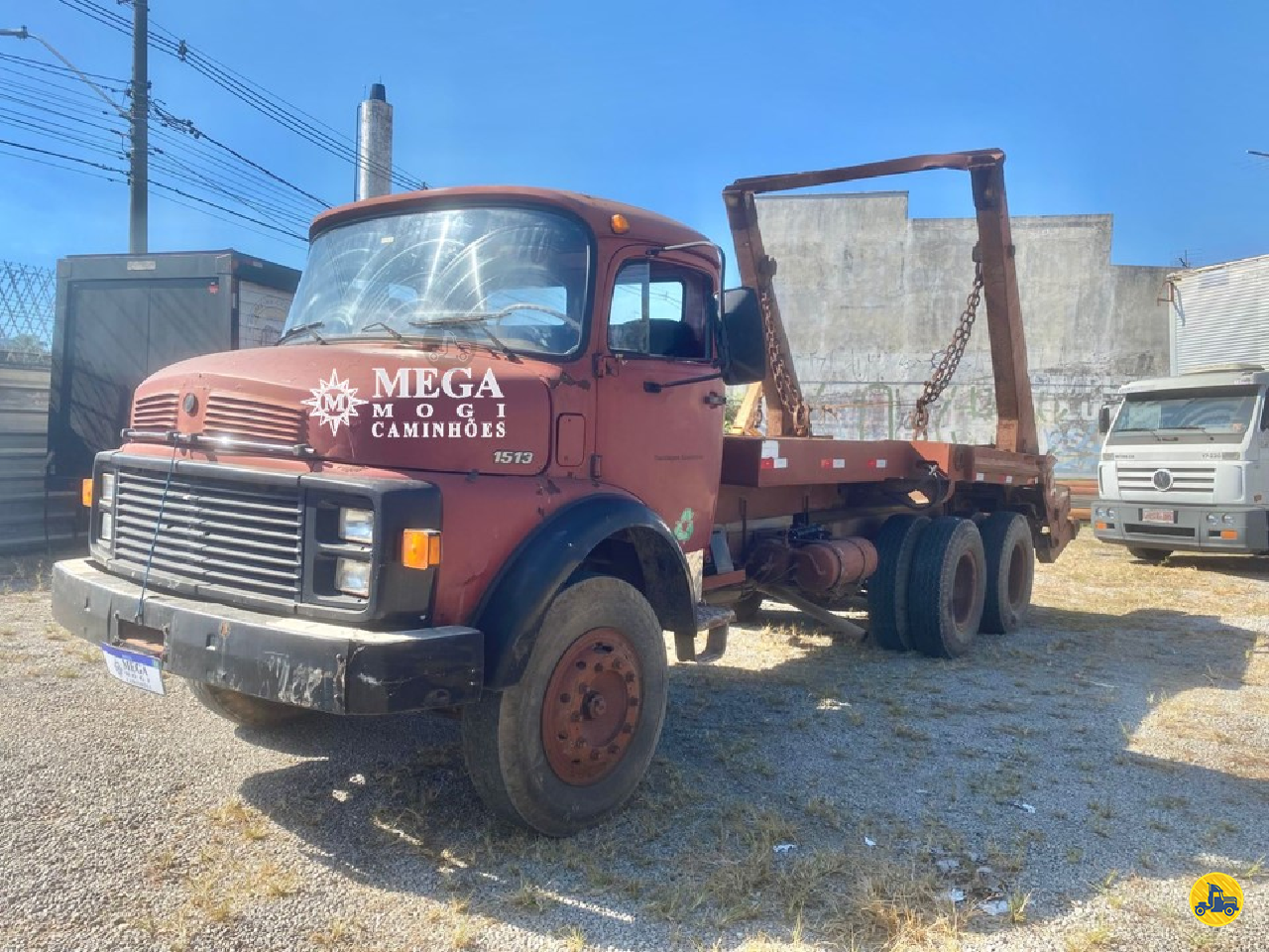 CAMINHAO MERCEDES-BENZ MB 1513 Poliguindaste Truck 6x2 Mega Mogi Caminhões MOGI DAS CRUZES SÃO PAULO SP