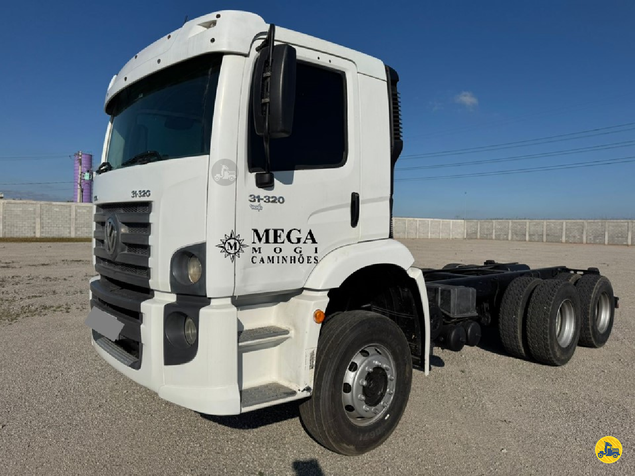 CAMINHAO VOLKSWAGEN VW 31320 Chassis Truck 6x4 Mega Mogi Caminhões MOGI DAS CRUZES SÃO PAULO SP