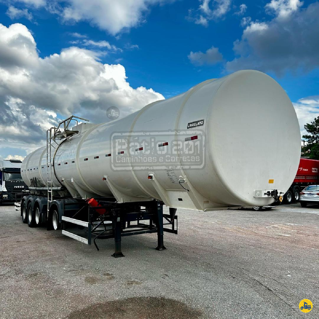 CARRETA SEMI-REBOQUE TANQUE AÇO Pátio 201 Caminhões e Carretas CURITIBA PARANÁ PR