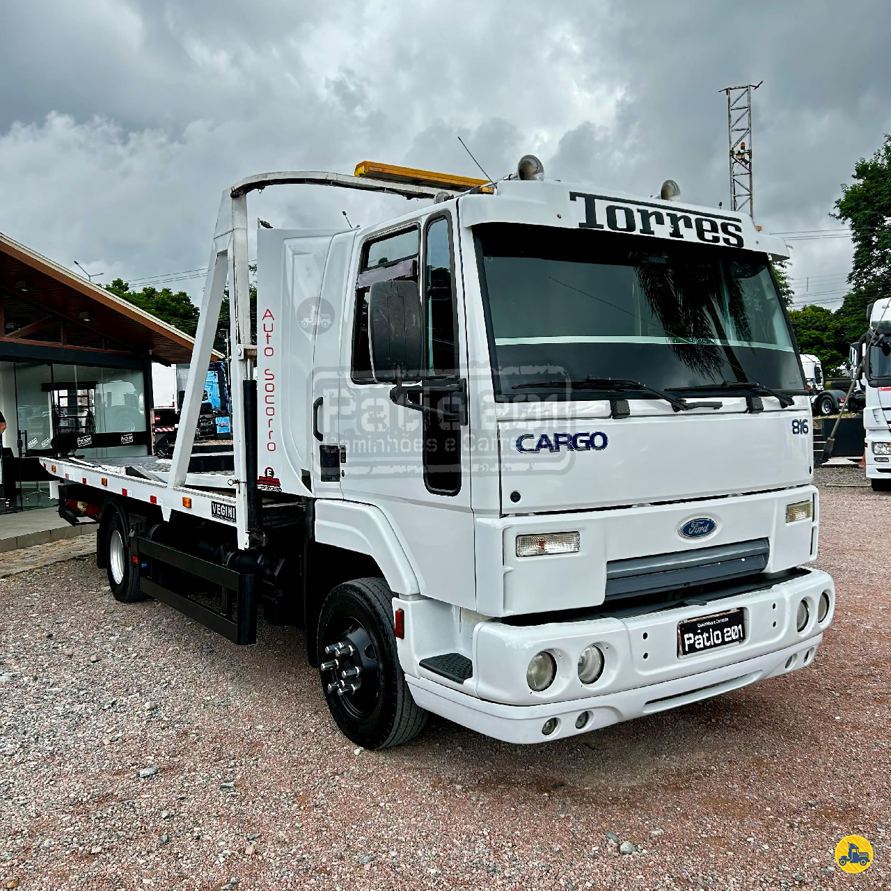 CAMINHAO FORD CARGO 816 Plataforma Guincho 3/4 4x2 Pátio 201 Caminhões e Carretas CURITIBA PARANÁ PR