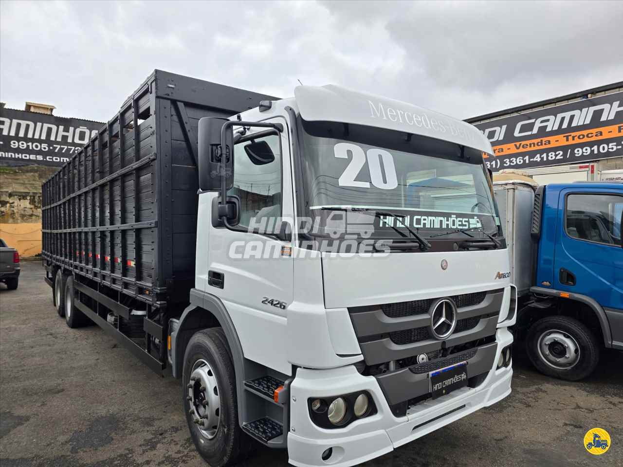 CAMINHAO MERCEDES-BENZ MB 2426 Boiadeiro Truck 6x2 Hindi Caminhões CONTAGEM MINAS GERAIS MG