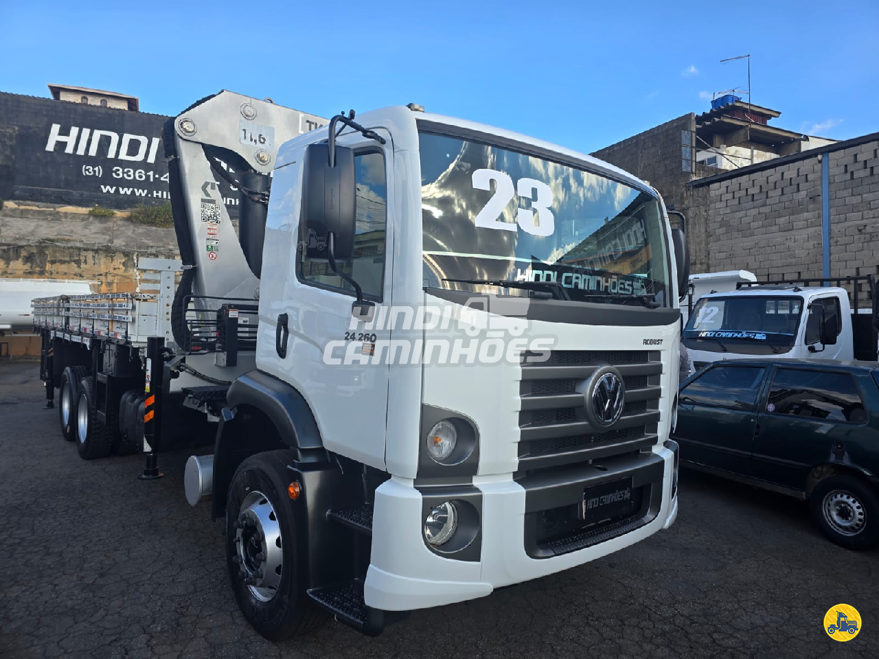 CAMINHAO VOLKSWAGEN VW 24260 Guincho Munck Truck 6x2 Hindi Caminhões CONTAGEM MINAS GERAIS MG