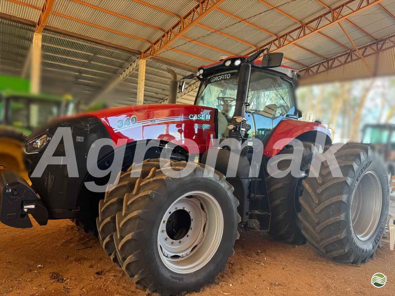 TRATOR CASE MAGNUM 340 Tração 4x4 Agromak Máquinas Agrícolas CAMPO VERDE MATO GROSSO MT