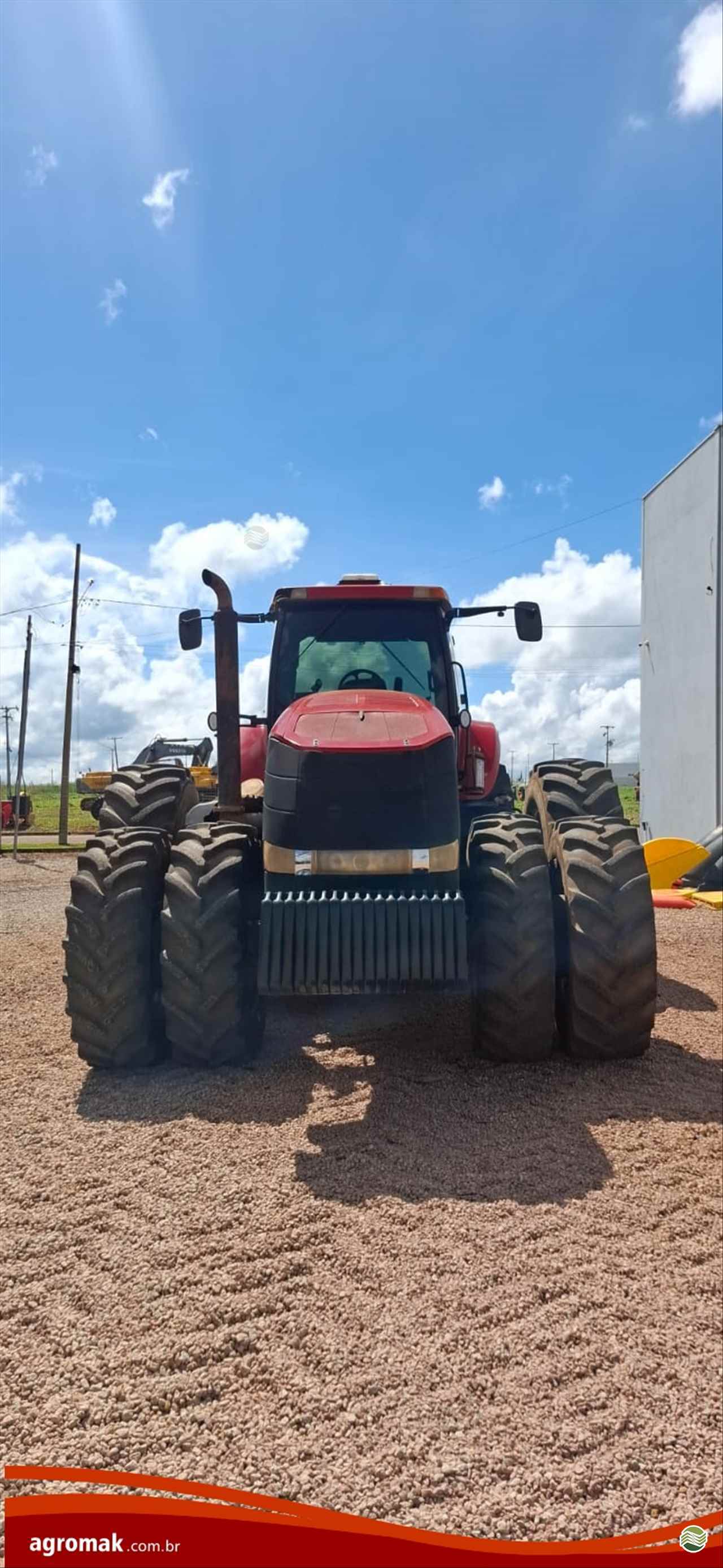 TRATOR CASE MAGNUM 340 Tração 4x4 Agromak Máquinas Agrícolas CAMPO VERDE MATO GROSSO MT