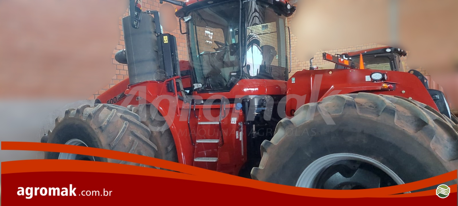 TRATOR CASE CASE Steiger 500 Tração 4x4 Agromak Máquinas Agrícolas CAMPO VERDE MATO GROSSO MT