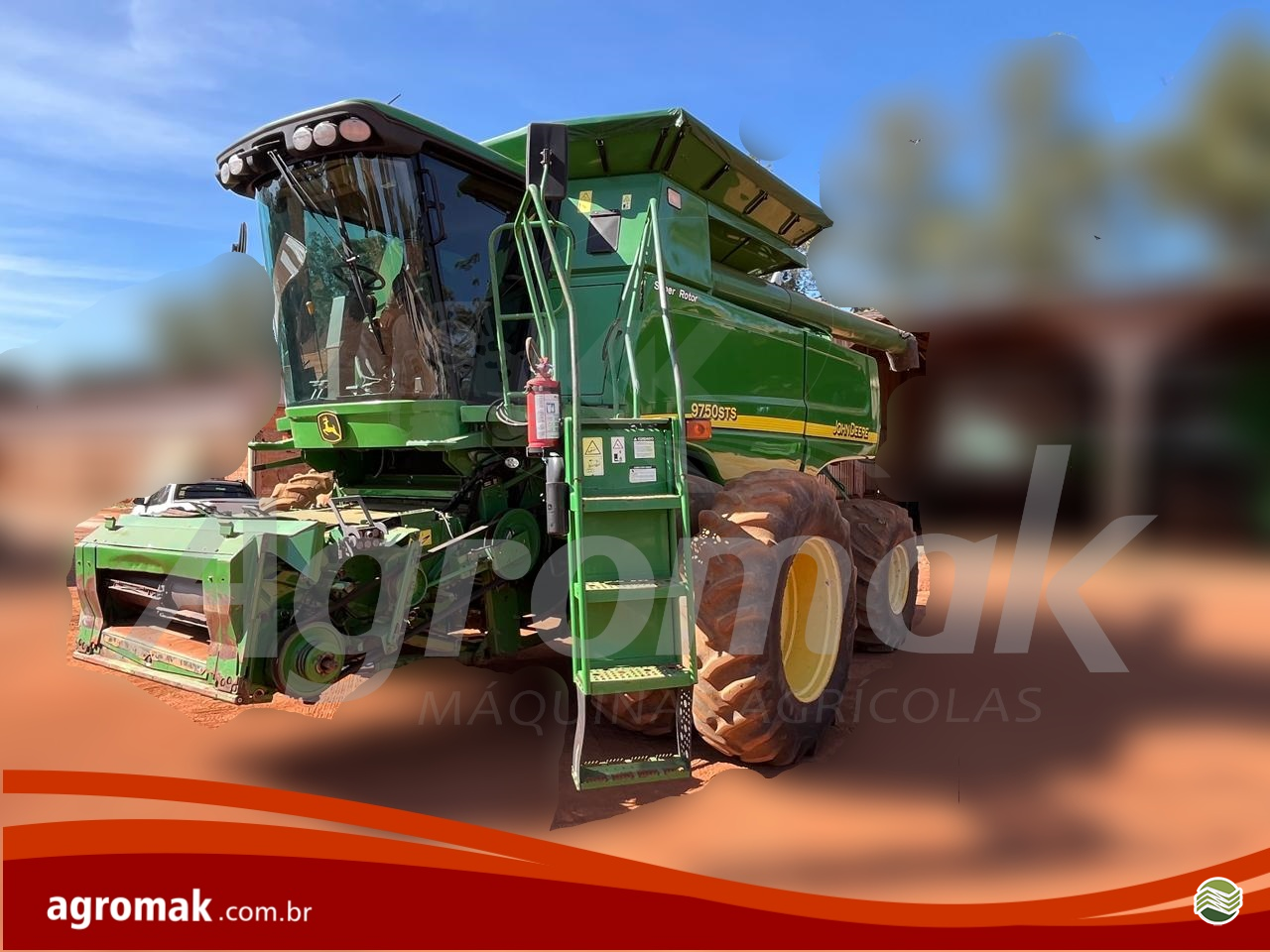 JOHN DEERE 9750 STS de Agromak Máquinas Agrícolas
