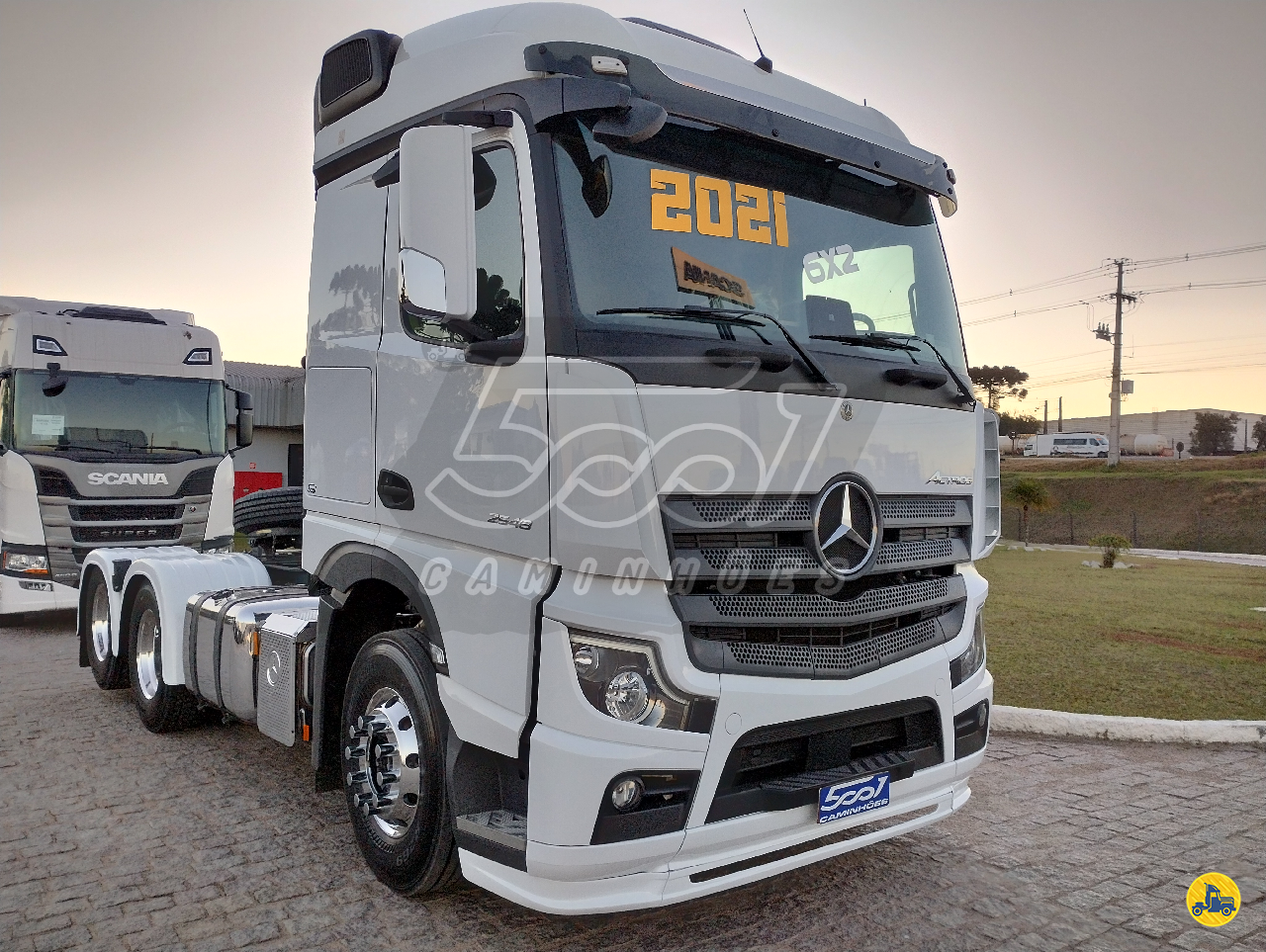 CAMINHAO MERCEDES-BENZ MB 2548 Cavalo Mecânico Cavalo 6x2 5001 Caminhões - São José dos Pinhais SAO JOSE DOS PINHAIS PARANÁ PR