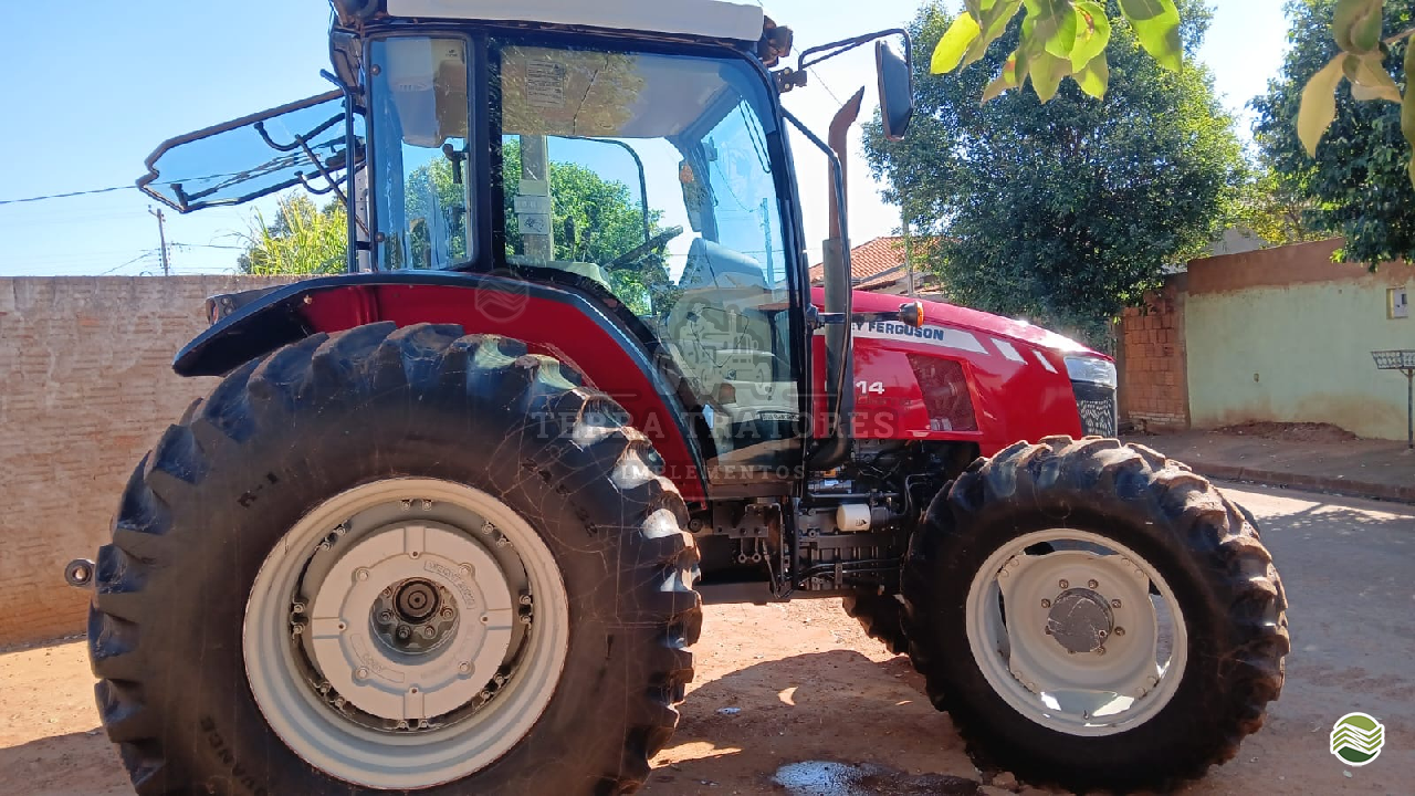 TRATOR MASSEY FERGUSON MF 6714 Tração 4x4 Terra Tratores Implementos ESTRELA DO NORTE SÃO PAULO SP