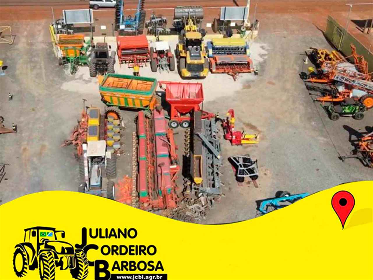 Foto da Loja da JCBi Máquinas e Implementos Agrícolas