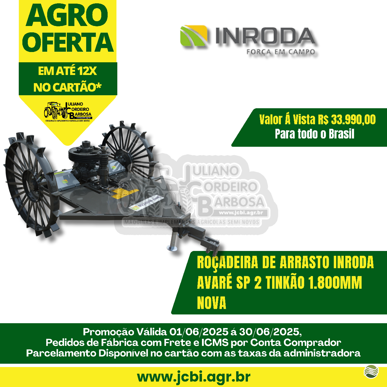 IMPLEMENTOS AGRICOLAS ROCADEIRA ROCADEIRA ARRASTO JCBi Máquinas e Implementos Agrícolas MARACAJU MATO GROSSO DO SUL MS