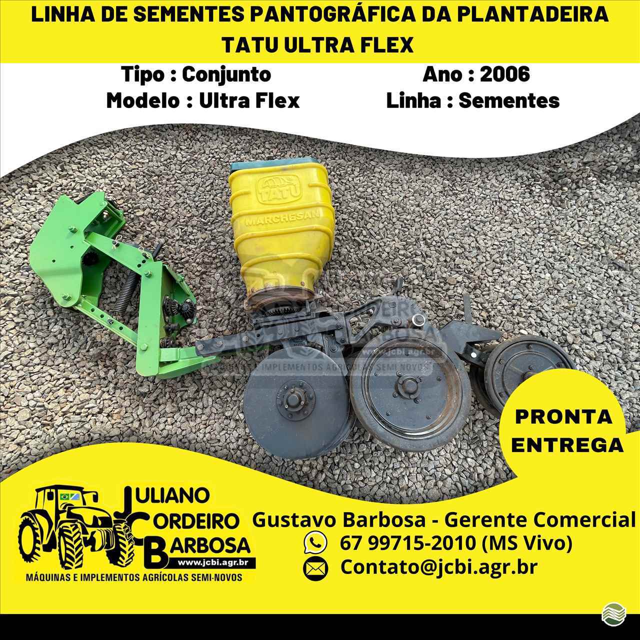 PLANTADEIRA TATU ULTRA FLEX JCBi Máquinas e Implementos Agrícolas MARACAJU MATO GROSSO DO SUL MS