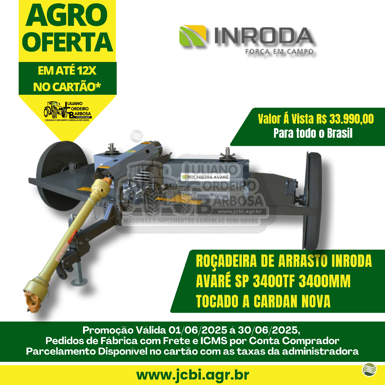 IMPLEMENTOS AGRICOLAS ROCADEIRA ROCADEIRA ARRASTO JCBi Máquinas e Implementos Agrícolas MARACAJU MATO GROSSO DO SUL MS