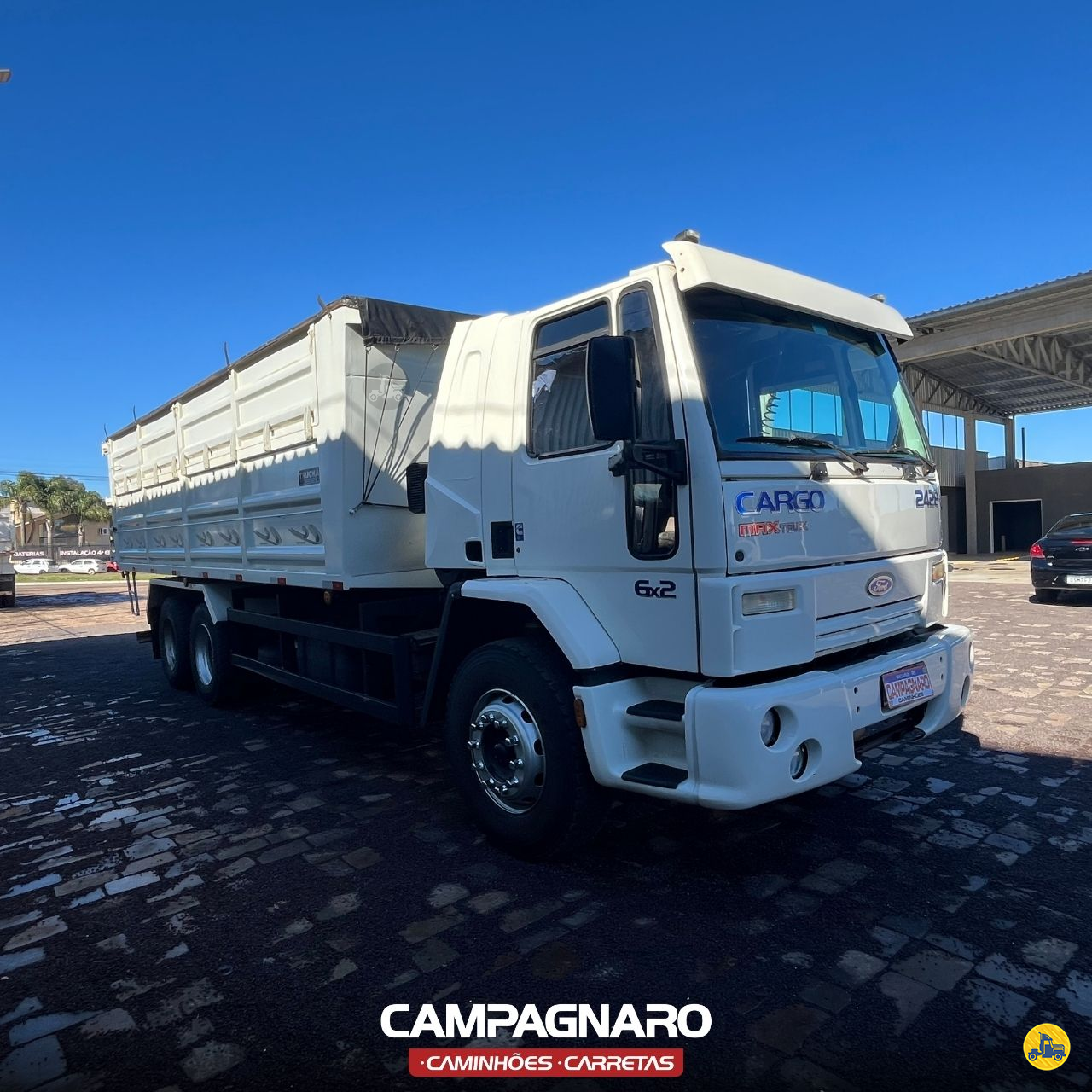 CAMINHAO FORD CARGO 2428 Caçamba Basculante Truck 6x2 Campagnaro Caminhões VACARIA RIO GRANDE DO SUL RS