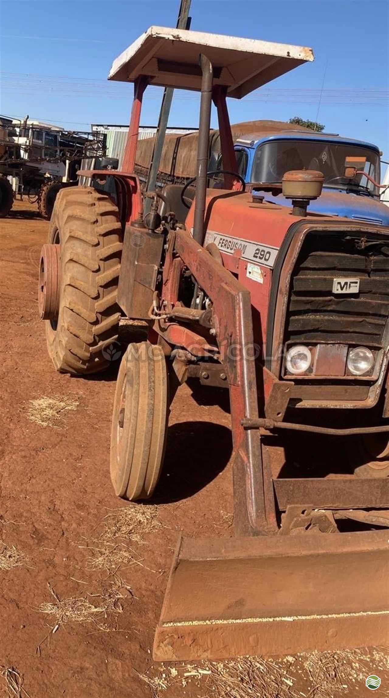 TRATOR MASSEY FERGUSON MF 290 Tração 4x2 MC Agrícola ITUMBIARA GOIAS GO