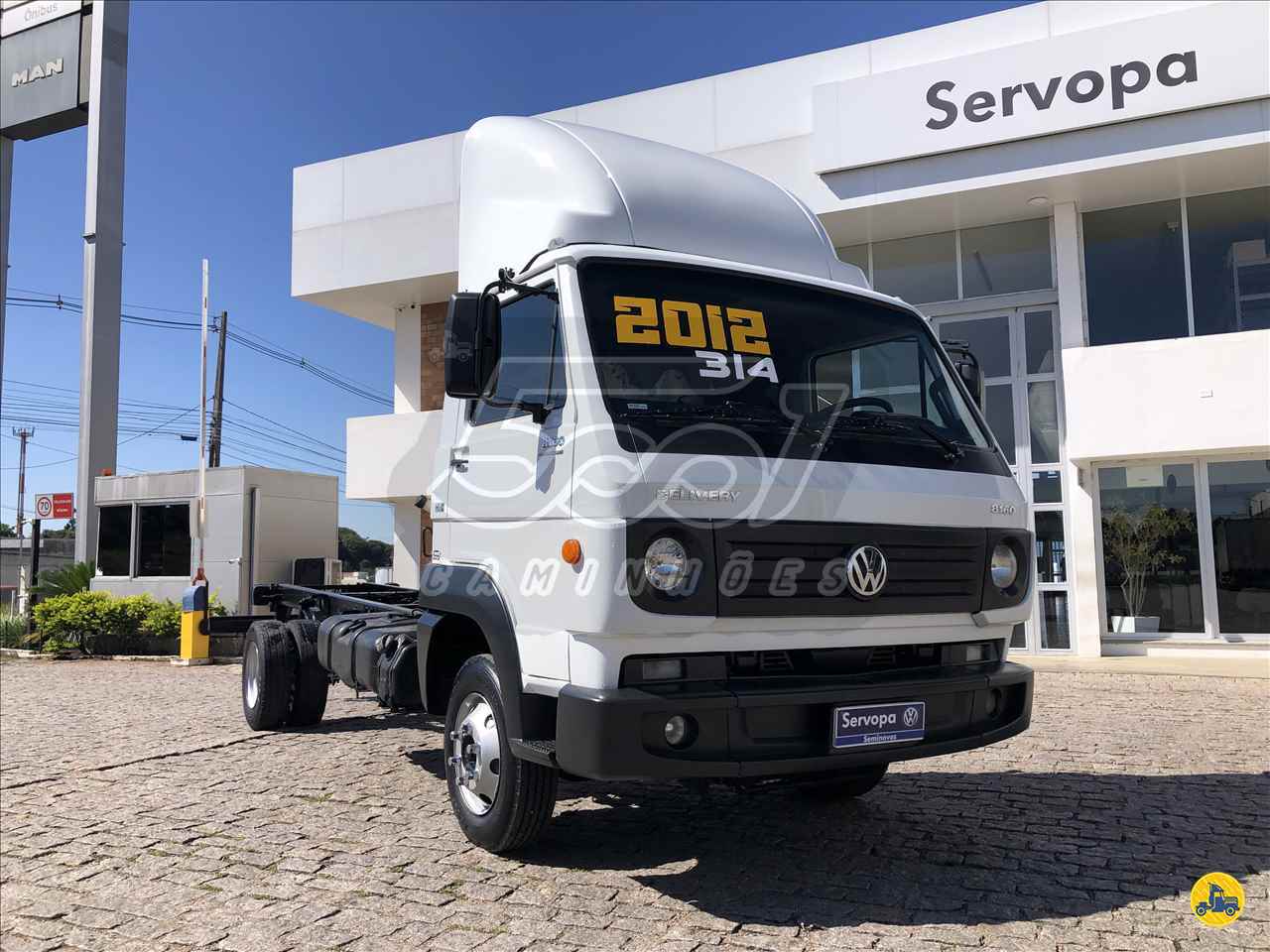 CAMINHAO VOLKSWAGEN VW 8160 Chassis 3/4 4x2 5001 Caminhões - Curitiba CURITIBA PARANÁ PR