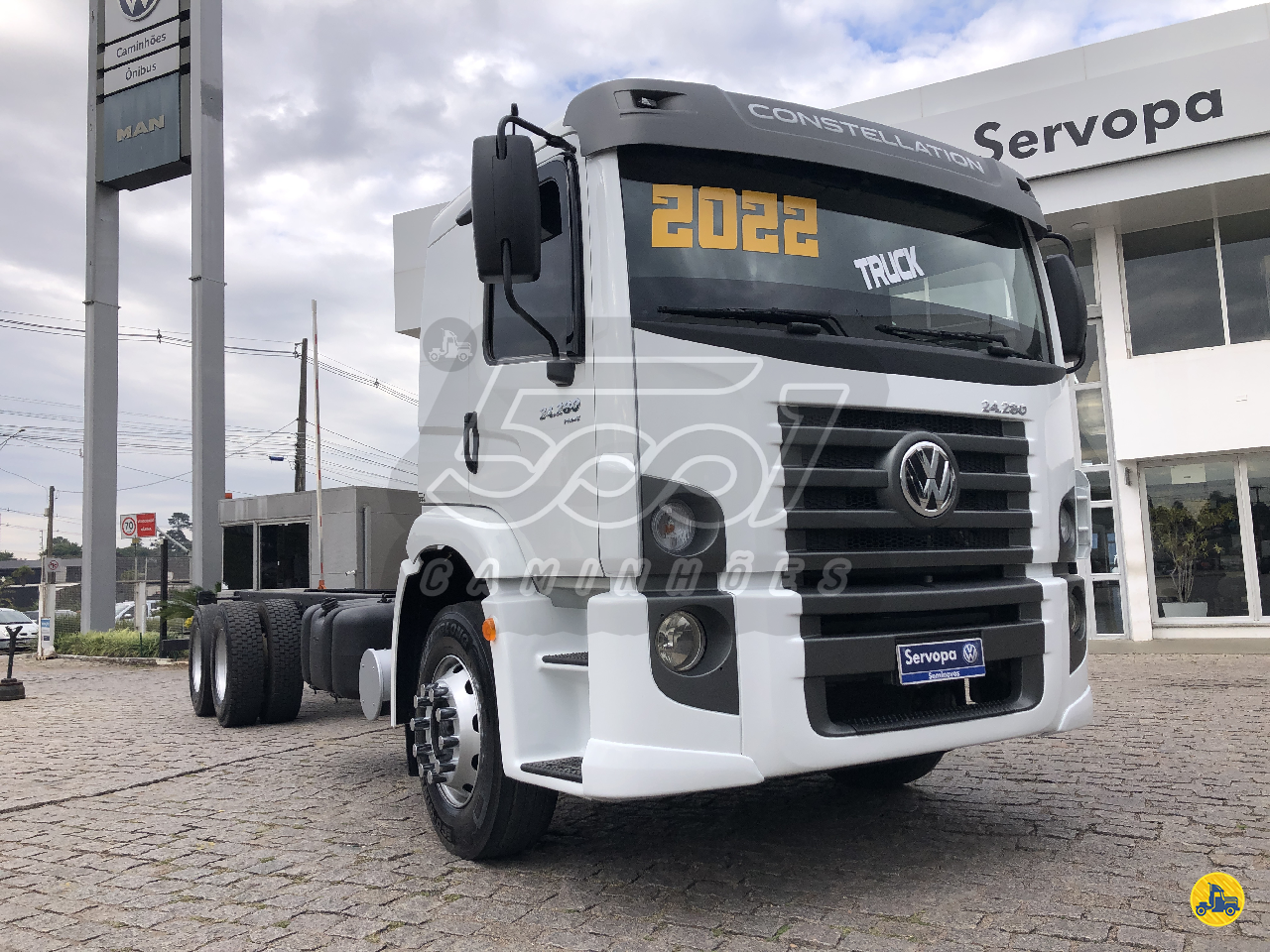 CAMINHAO VOLKSWAGEN VW 24280 Baú Furgão Truck 6x2 5001 Caminhões - Curitiba CURITIBA PARANÁ PR