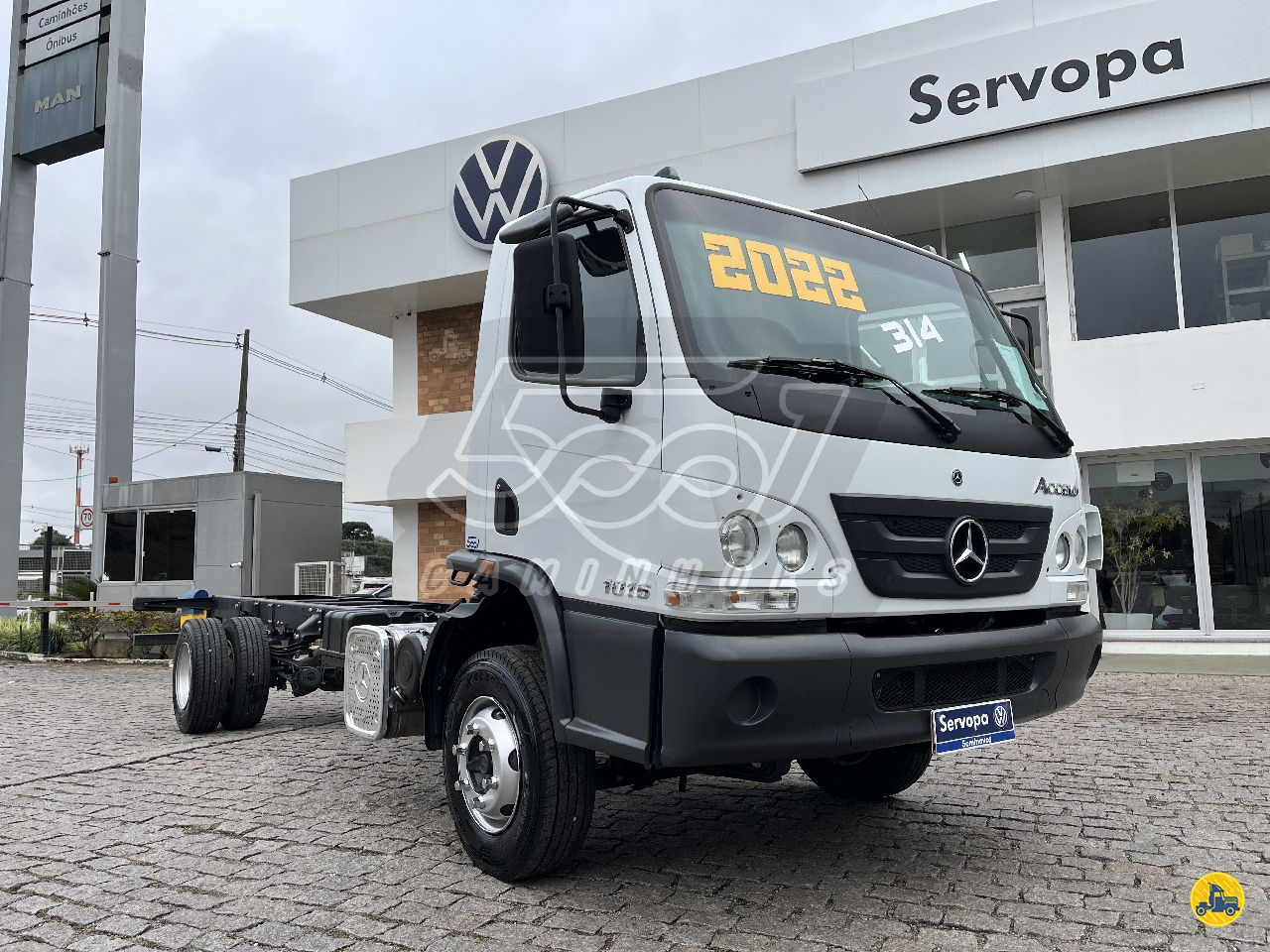 CAMINHAO MERCEDES-BENZ MB 1016 Chassis 3/4 4x2 5001 Caminhões - Curitiba CURITIBA PARANÁ PR