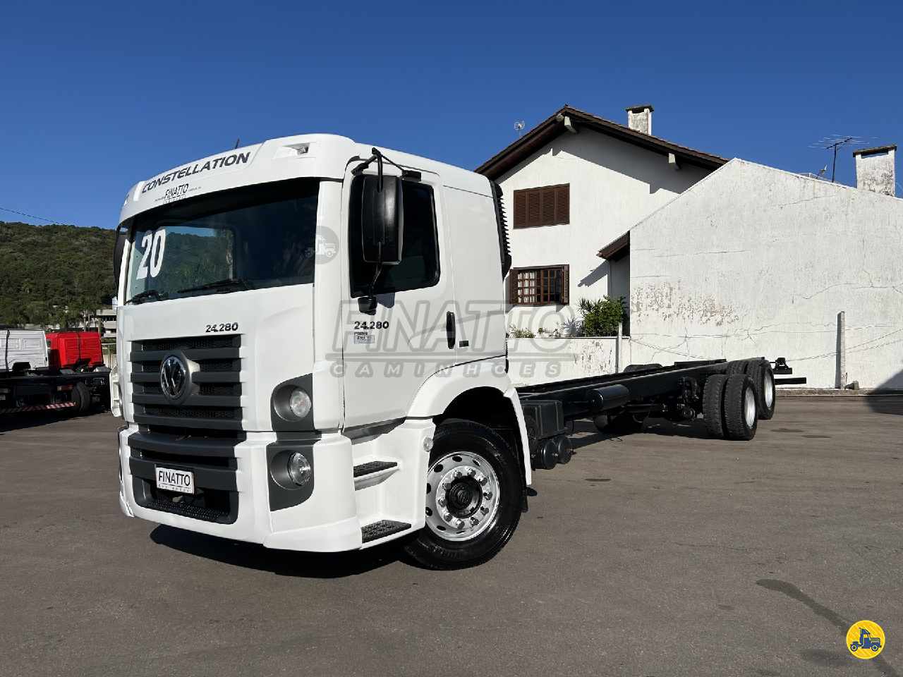 CAMINHAO VOLKSWAGEN VW 24280 Chassis Truck 6x2 Finatto Caminhões GARIBALDI RIO GRANDE DO SUL RS