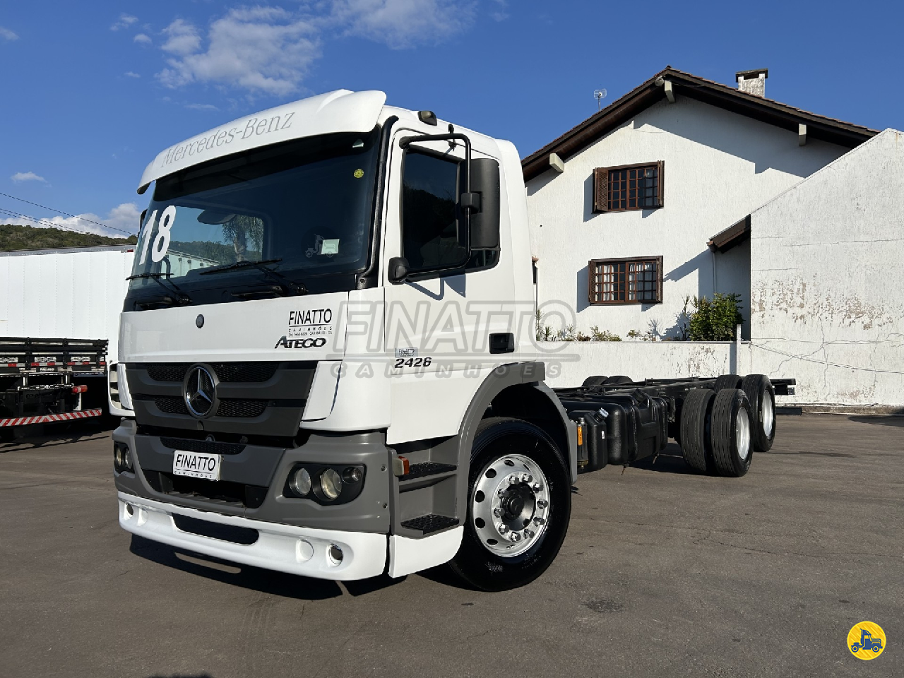CAMINHAO MERCEDES-BENZ MB 2426 Chassis Truck 6x2 Finatto Caminhões GARIBALDI RIO GRANDE DO SUL RS