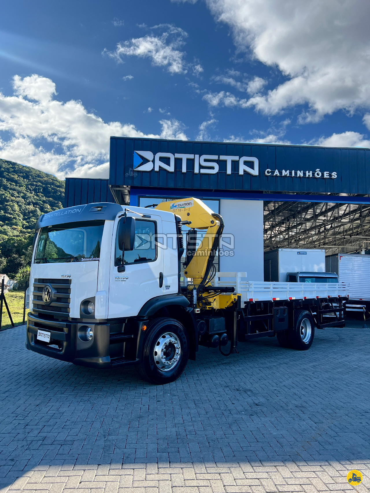 CAMINHAO VOLKSWAGEN VW 15190 Munck Toco 4x2 Batista Caminhões PALHOCA SANTA CATARINA SC